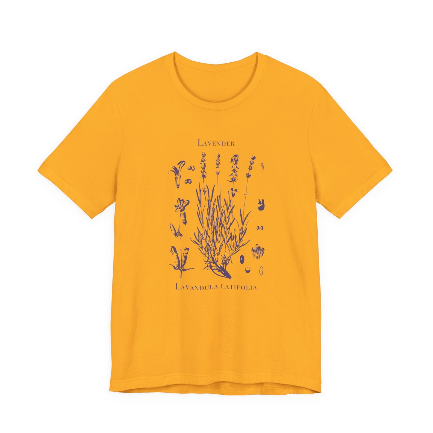 Retro Lavender Adult Shirt, Wildflowers Nature Shirt, Botanical Shirt - PopCultureByDesign36