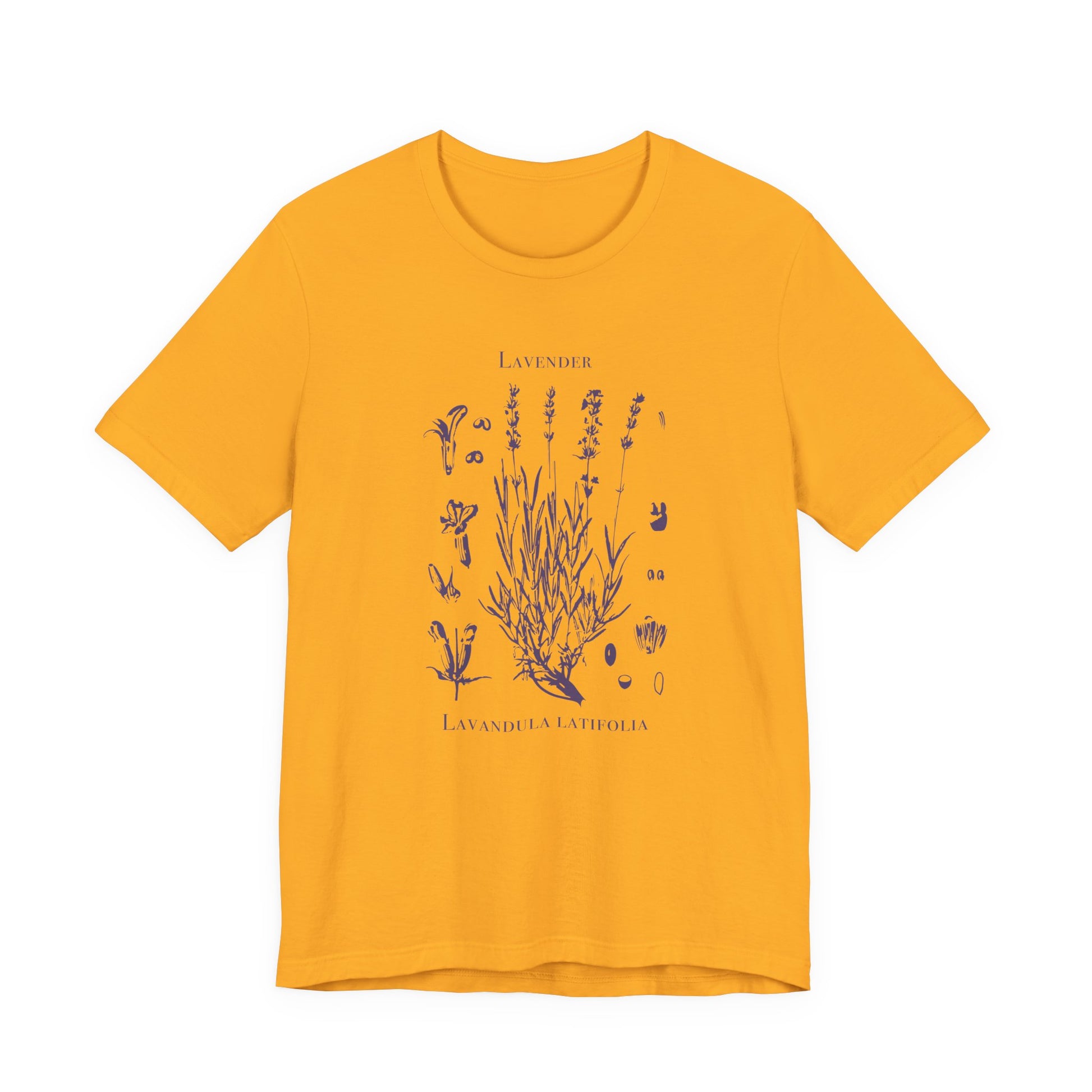 Retro Lavender Adult Shirt, Wildflowers Nature Shirt, Botanical Shirt - PopCultureByDesign36