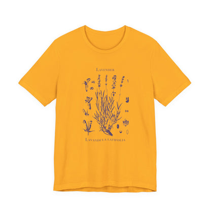 Retro Lavender Adult Shirt, Wildflowers Nature Shirt, Botanical Shirt - PopCultureByDesign36