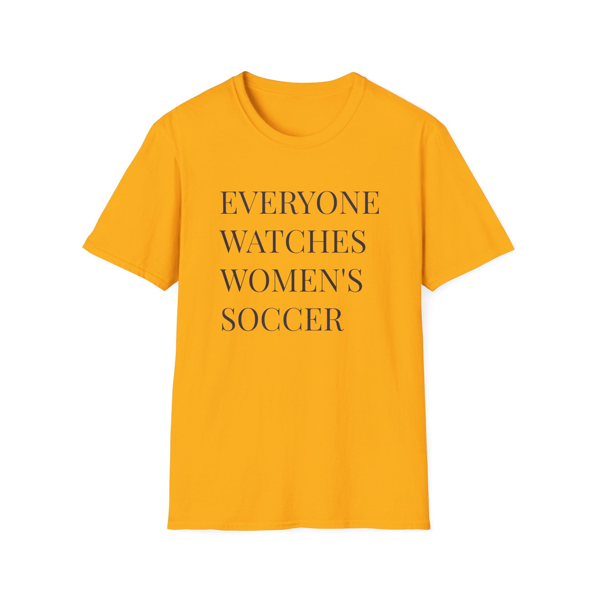 Womens Soccer T-Shirt, Female Athlete Sports Women's Sports - PopCultureByDesign36
