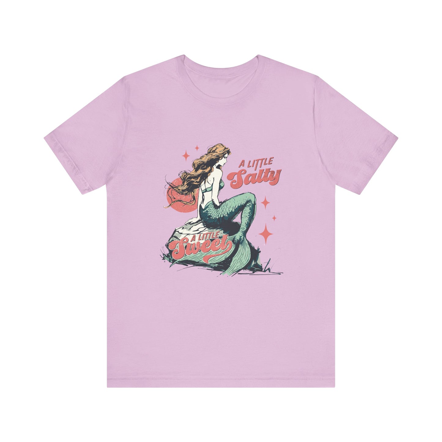 Mermaid TShirt, Summer Vibes Mermaid Shirt, Beach Sea Life - PopCultureByDesign36