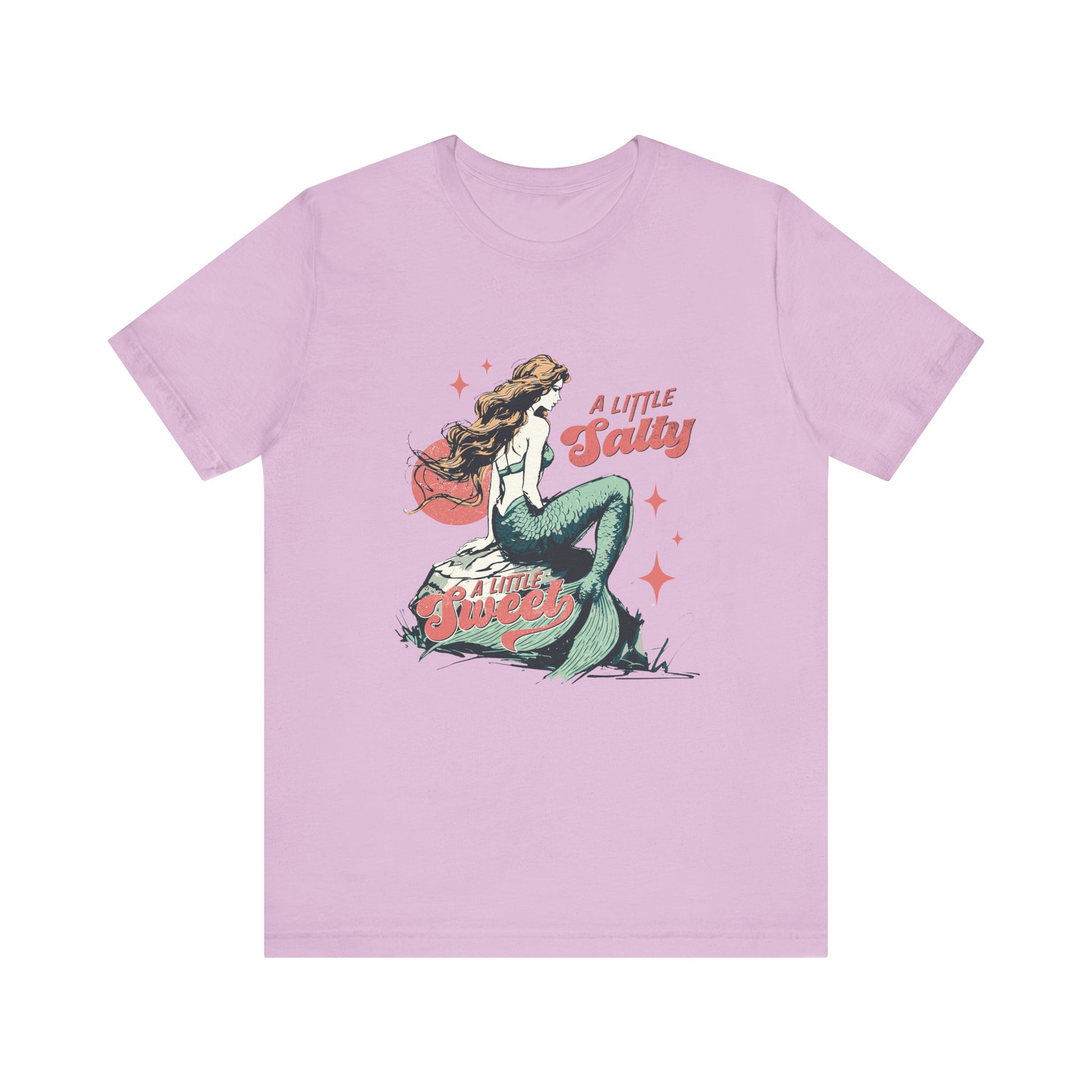 Mermaid TShirt, Summer Vibes Mermaid Shirt, Beach Sea Life - PopCultureByDesign36