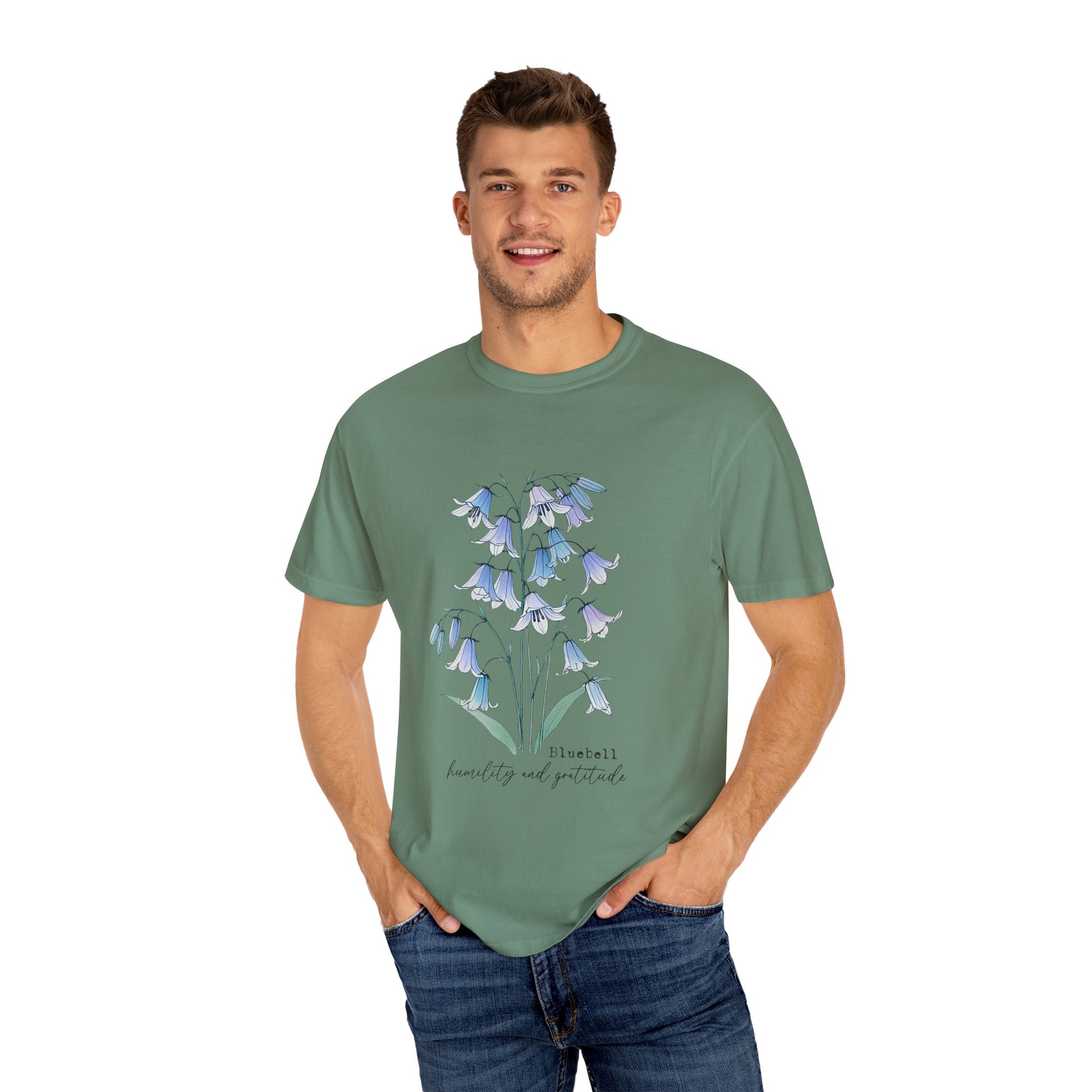 Bluebells Kindness Shirt, Bluebells Floral Shirt, Inspirational Shirt - PopCultureByDesign36