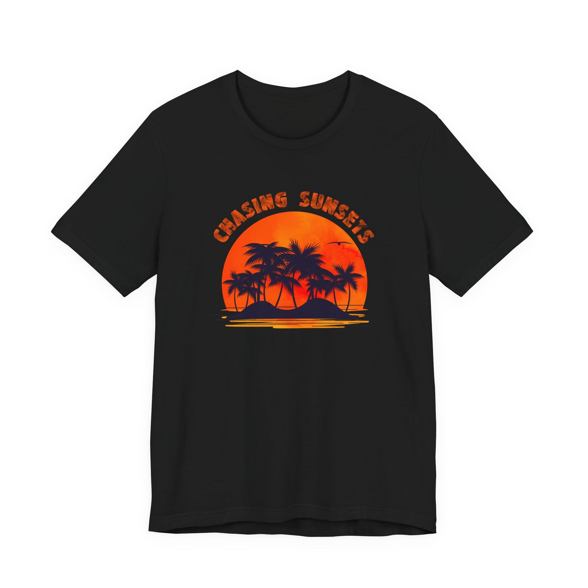 Vintage Palm Tree Shirt, Chasing Sunsets T-Shirt, Nature Shirt, Palm Beach Shirt - PopCultureByDesign36