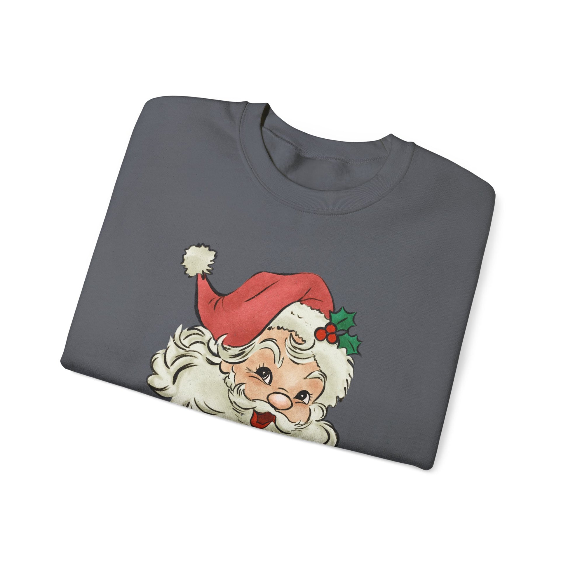 Retro Santa Sweater,Vintage Santa Christmas Sweatshirt,Retro Santa Claus Shirt - PopCultureByDesign36