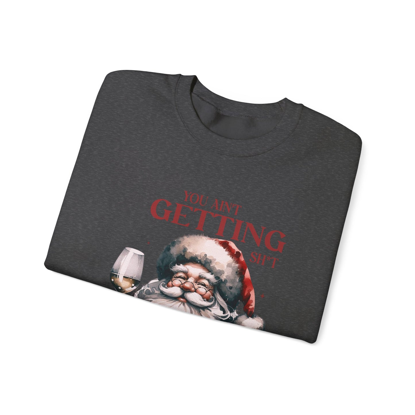 Santa Inspired, Funny Santa sweatshirt, Retro Santa sweatshirt - PopCultureByDesign36
