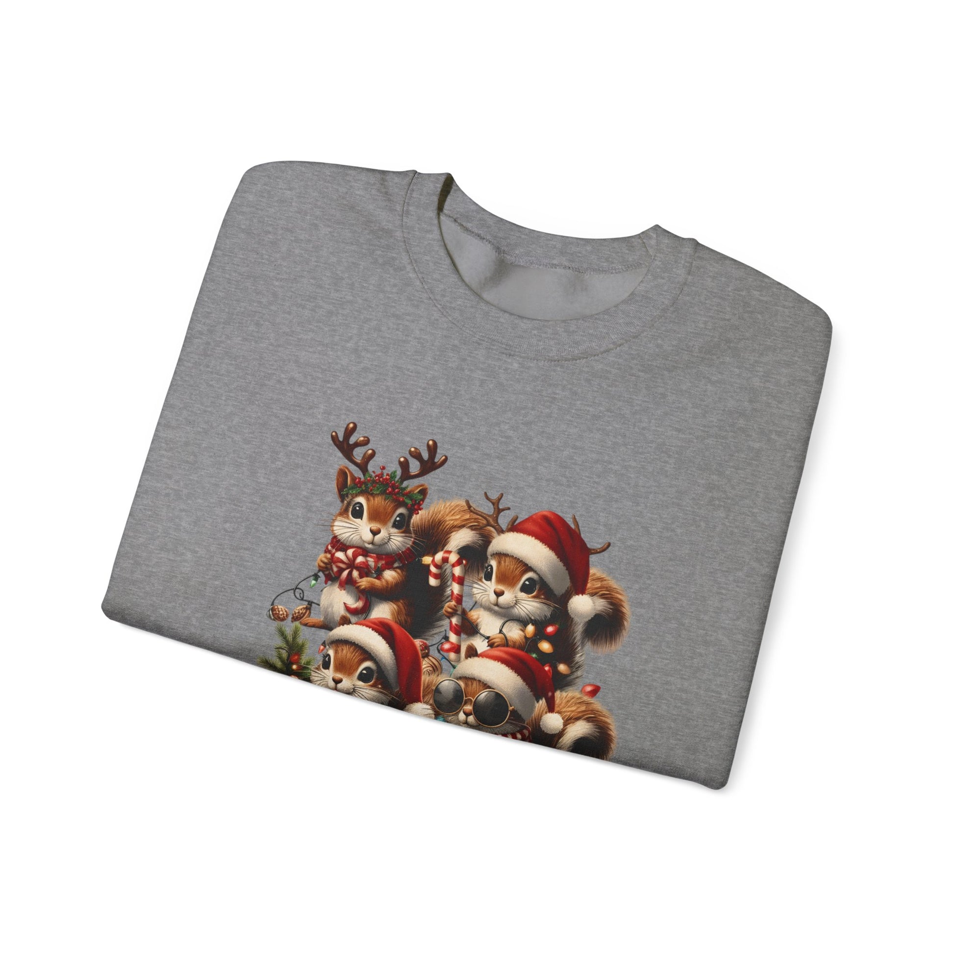 Funny Chipmunks Nut House Christmas Tee Shirt, Chipmunk Xmas Holiday Shirts - PopCultureByDesign36
