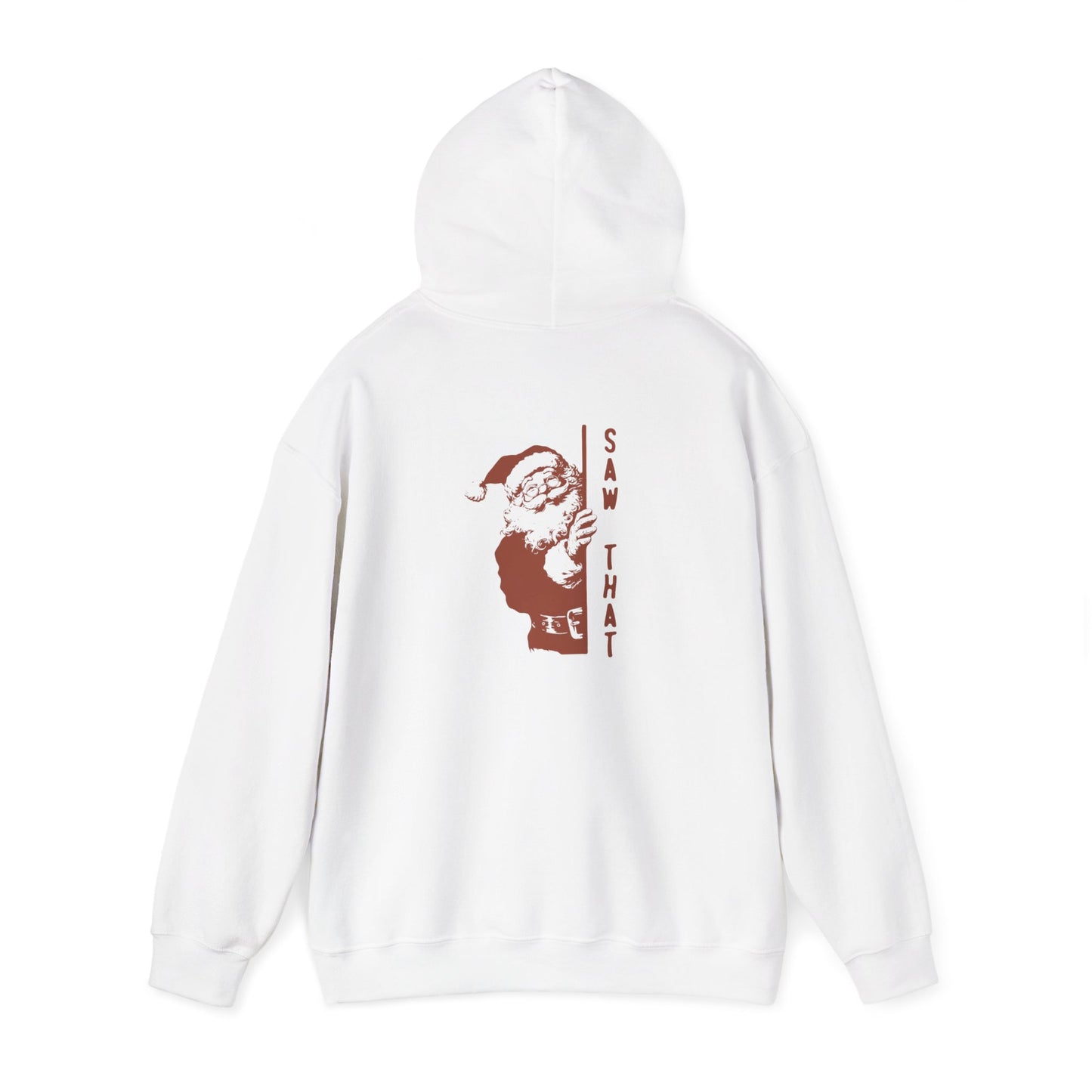 Christmas Santa Hoodie, Cozy Holiday Sweatshirt, Funny Santa Hoodie - PopCultureByDesign36