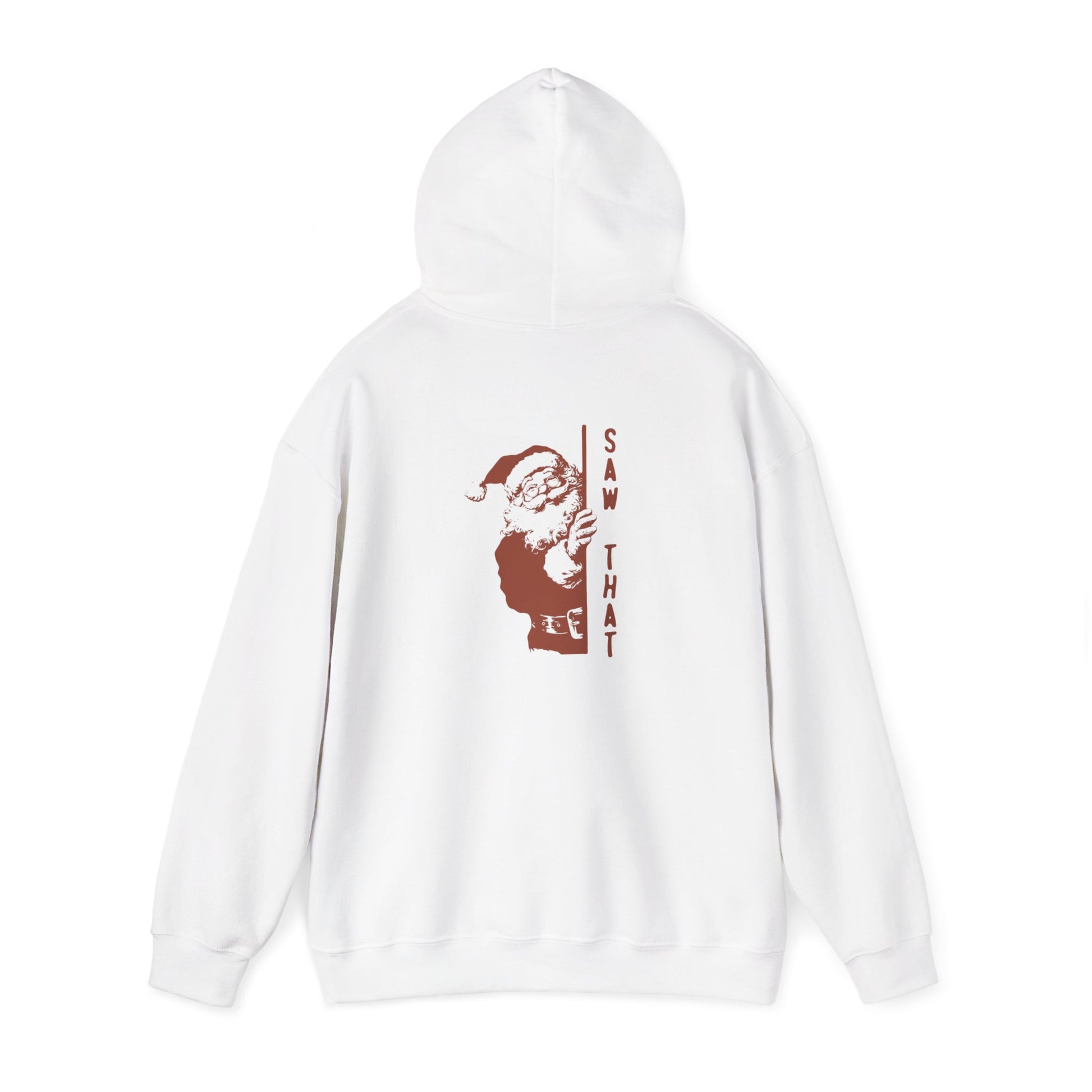 Christmas Santa Hoodie, Cozy Holiday Sweatshirt, Funny Santa Hoodie - PopCultureByDesign36