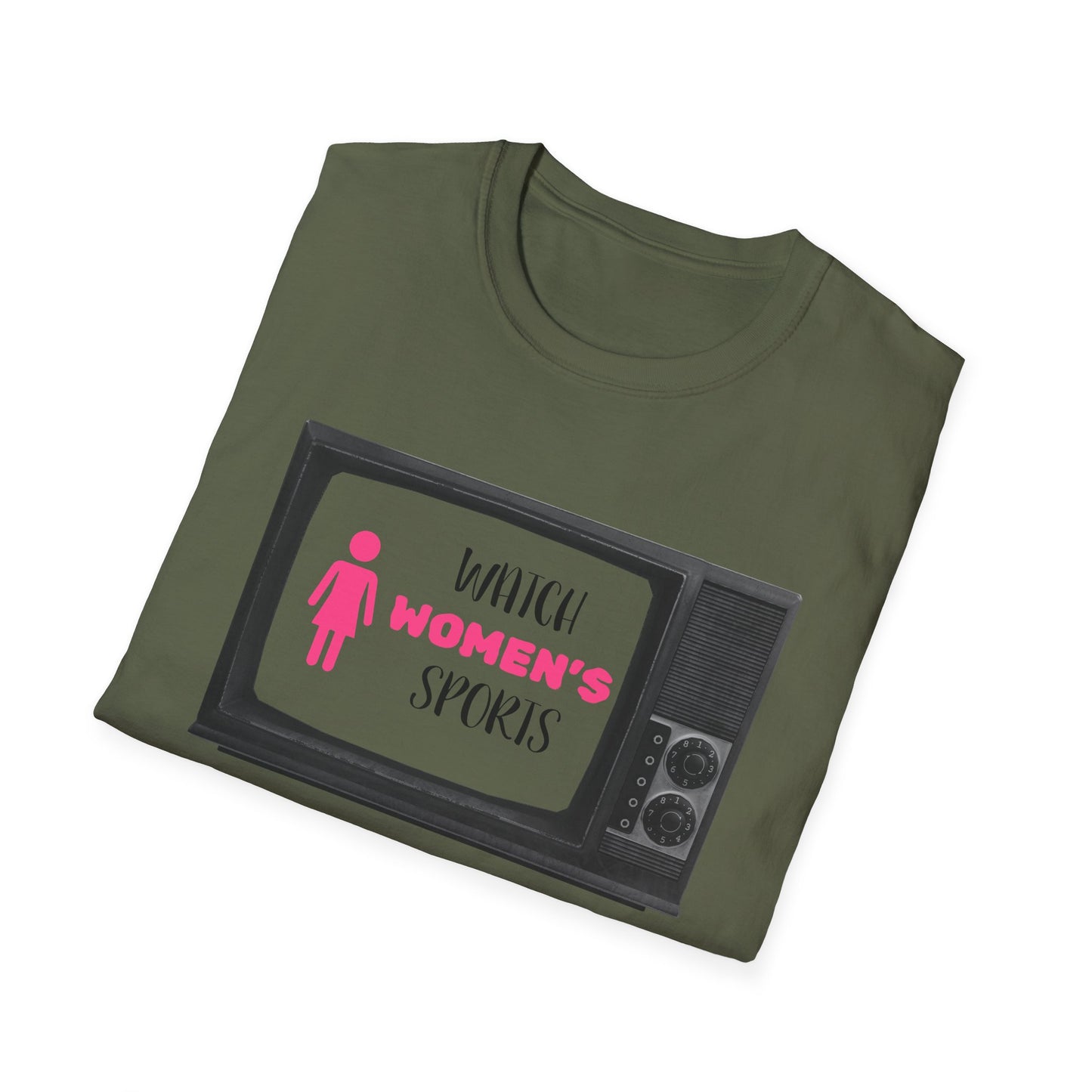 Watch Womens Sports, Women's Sports Supportive T-Shirt, Women In Sports - PopCultureByDesign36