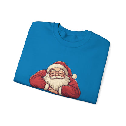 Retro Santa Sweatshirt, Vintage Santa Sweatshirt, Retro Christmas Santa - PopCultureByDesign36