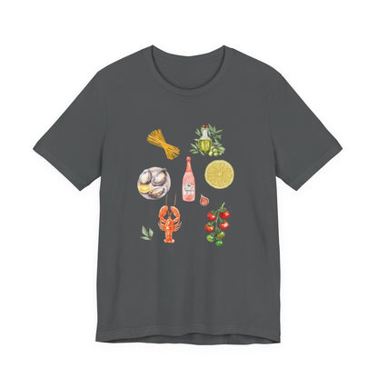 Italia Shirt, Coastal Grandma, Italian Summer Meal Tee - PopCultureByDesign36